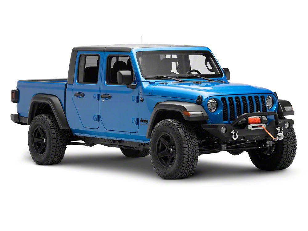 Jeep Licensed by RedRock Trail Force HD Front Bumper with Jeep Logo (20-25 Jeep Gladiator JT)