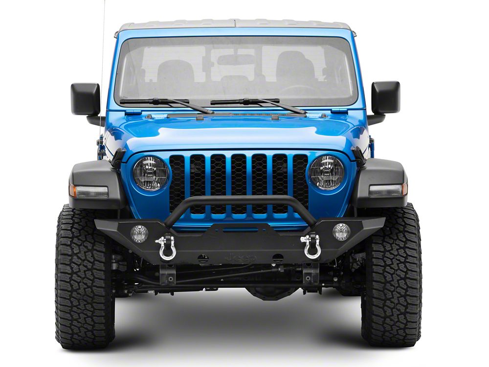 Jeep Licensed by RedRock Trail Force HD Front Bumper with Jeep Logo (20-25 Jeep Gladiator JT)