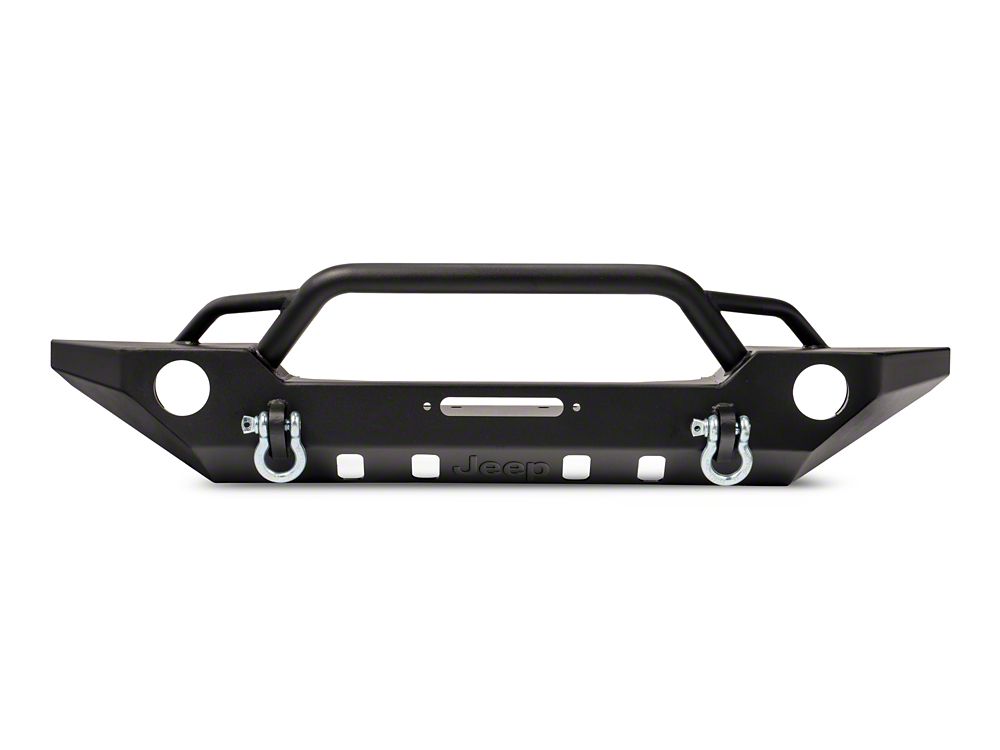 Jeep Licensed by RedRock Adventure HD Front Bumper with Jeep Logo (20-25 Jeep Gladiator JT)