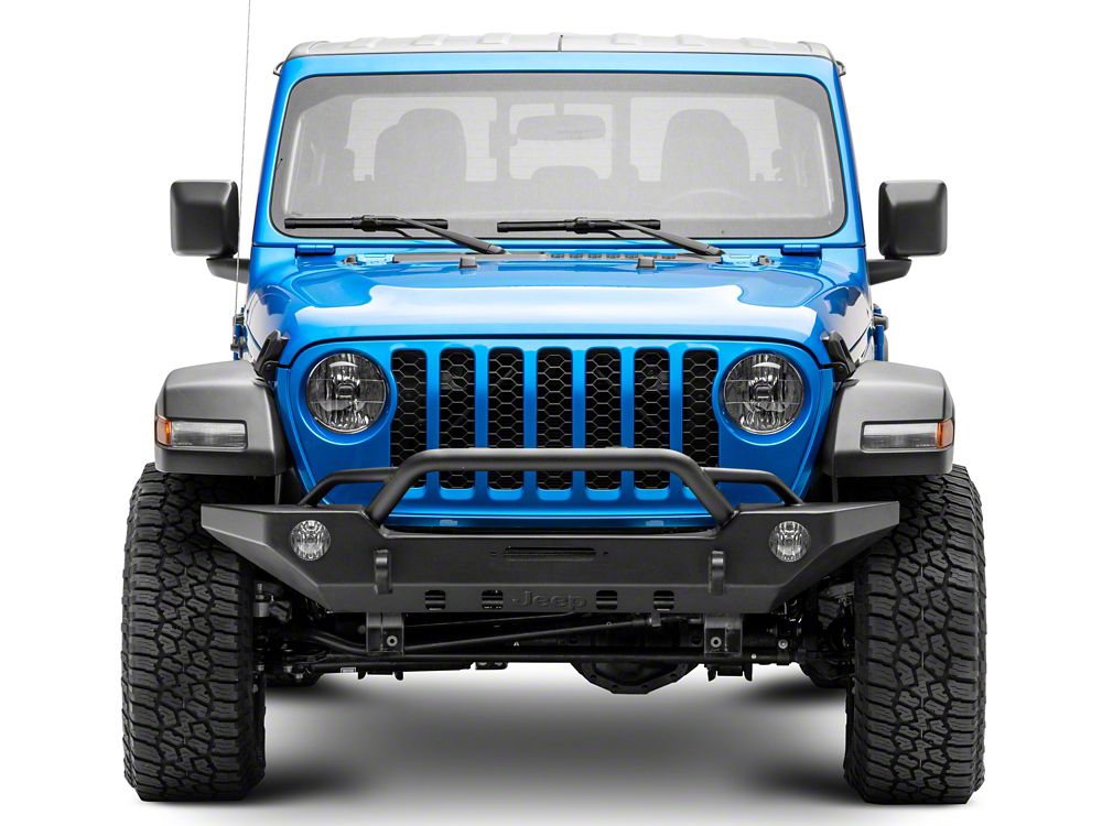Jeep Licensed by RedRock Adventure HD Front Bumper with Jeep Logo (20-25 Jeep Gladiator JT)