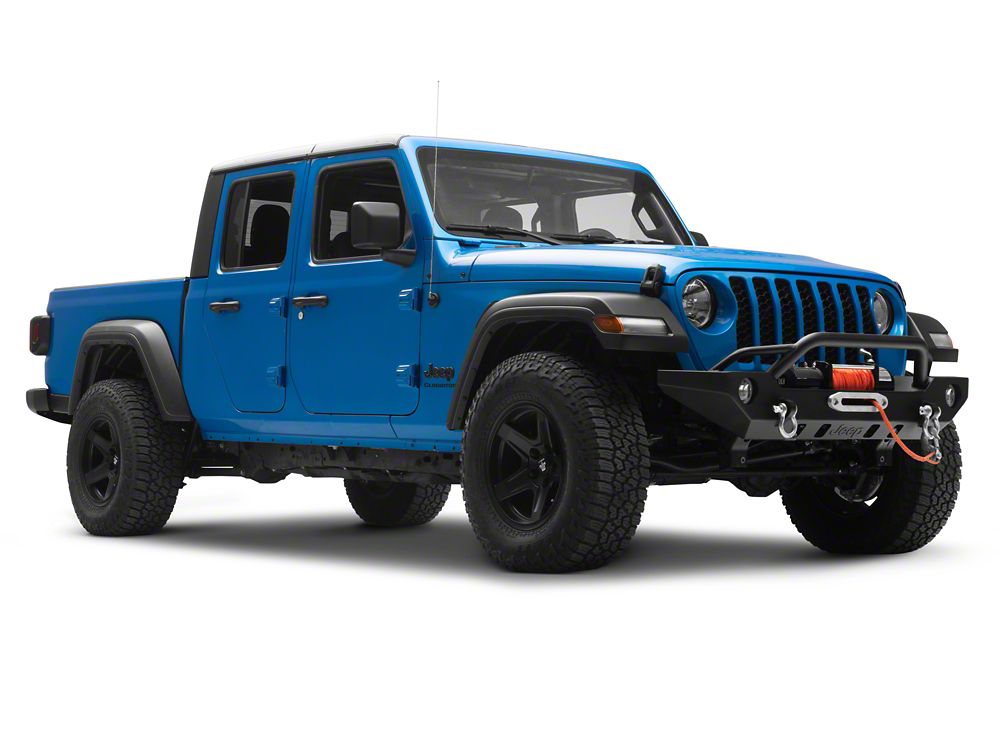 Jeep Licensed by RedRock Adventure HD Front Bumper with Jeep Logo (20-25 Jeep Gladiator JT)