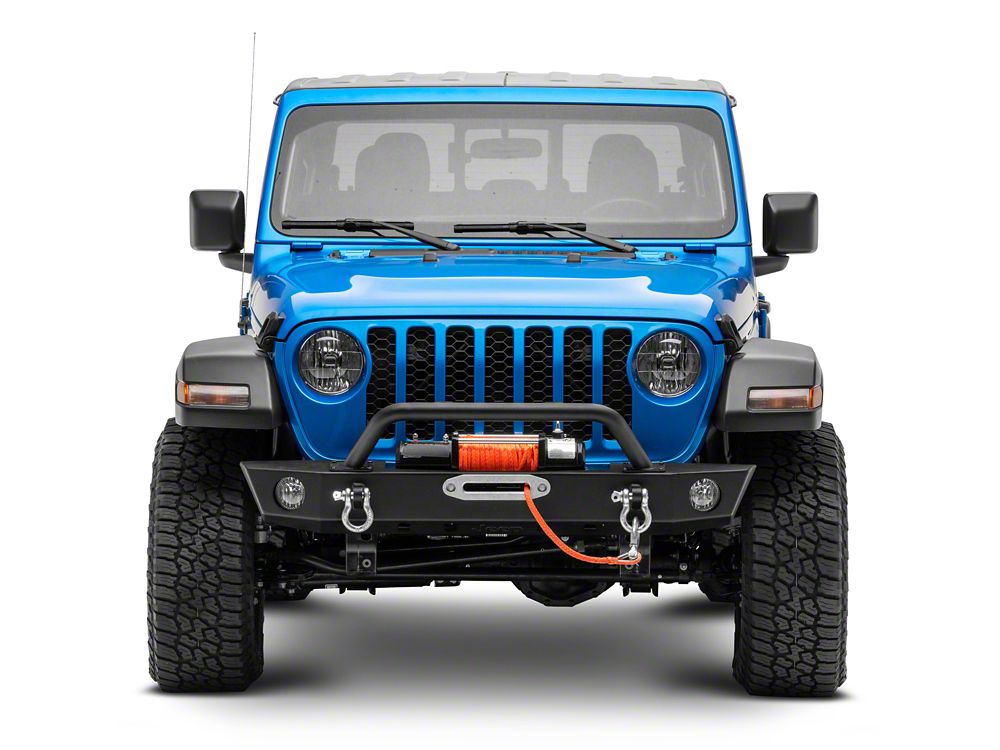 Jeep Licensed by RedRock Trekker Front Bumper with Jeep Logo (20-25 Jeep Gladiator JT)