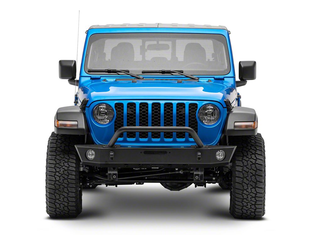 Jeep Licensed by RedRock Trekker Front Bumper with Jeep Logo (20-25 Jeep Gladiator JT)