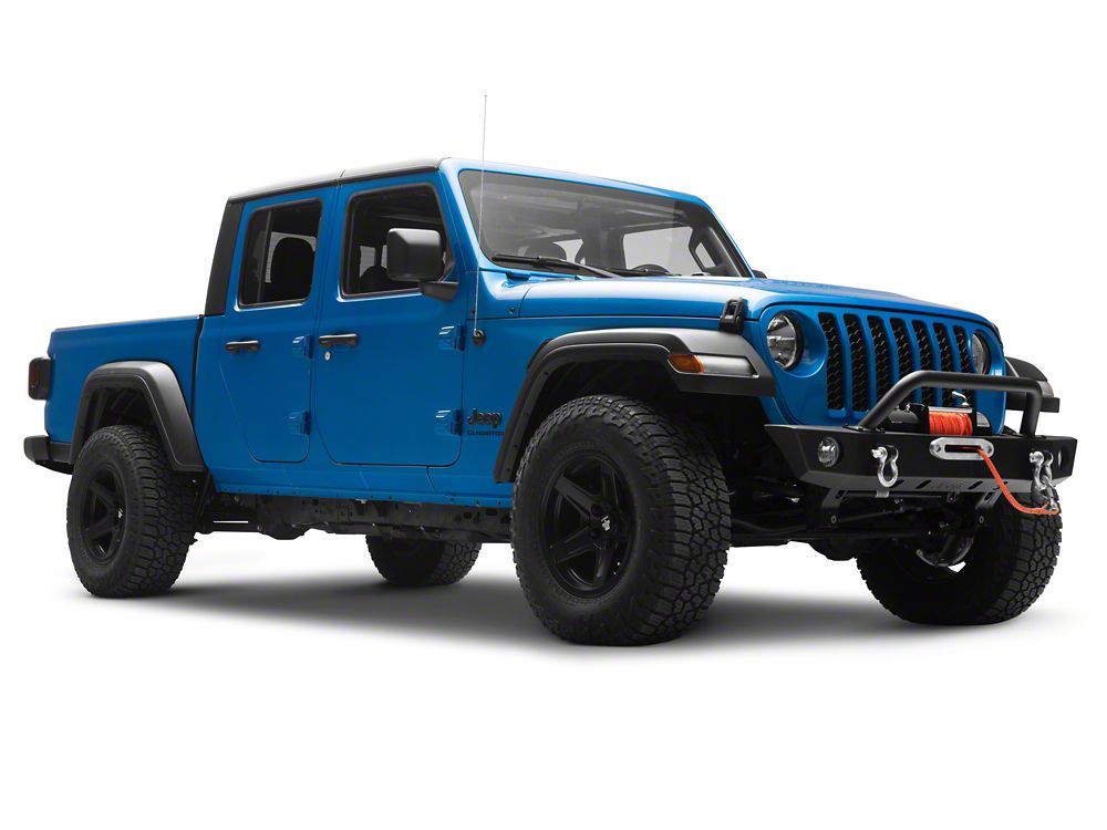 Jeep Licensed by RedRock Trekker Front Bumper with Jeep Logo (20-25 Jeep Gladiator JT)