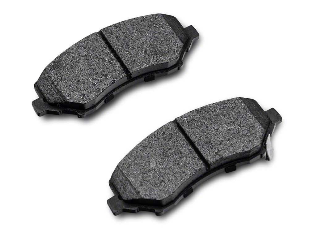 RedRock Cross-Drilled and Slotted Brake Rotor and Pad Kit; Front (20-22 Jeep Gladiator JT)