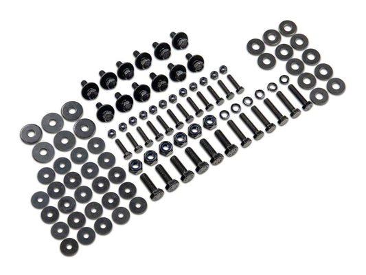 RedRock Replacement Side Step Bar Hardware Kit for JG2219 Only (20-25 Jeep Gladiator JT)