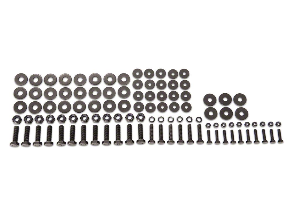 RedRock Replacement Side Step Bar Hardware Kit for JG3342 Only (20-25 Jeep Gladiator JT)