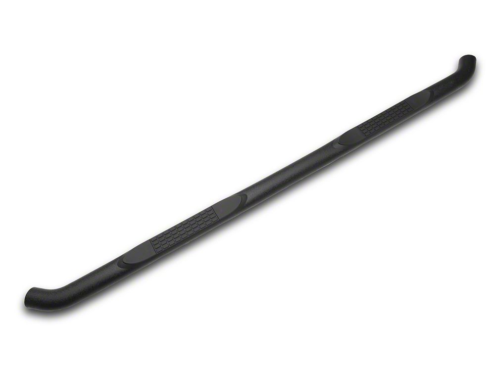 RedRock 3-Inch Round Side Step Bars; Textured Black (20-25 Jeep Gladiator JT)