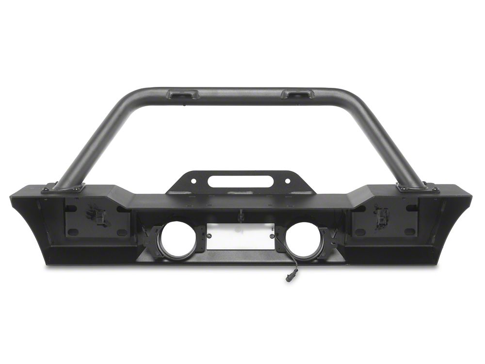 Jeep Licensed by RedRock HD Stubby Front Bumper with Backlight LED Jeep Logo (20-25 Jeep Gladiator JT)