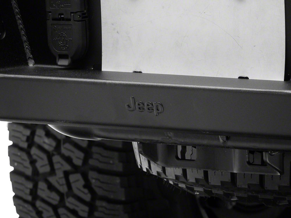 Jeep Licensed by RedRock HD Crawler Rear Bumper with Jeep Logo (20-25 Jeep Gladiator JT)
