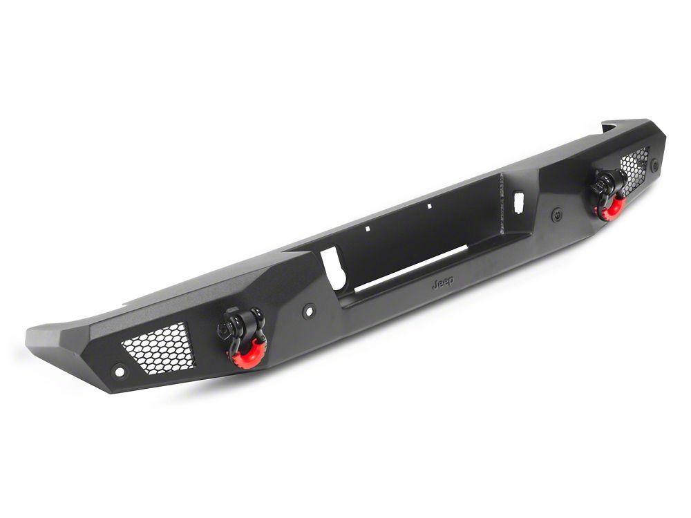 Jeep Licensed by RedRock HD Crawler Rear Bumper with Jeep Logo (20-25 Jeep Gladiator JT)