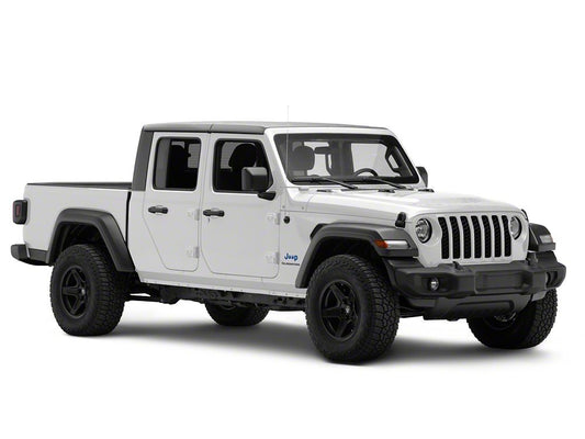 Jeep Licensed by RedRock Jeep Paw Side Logo; Blue (20-25 Jeep Gladiator JT)