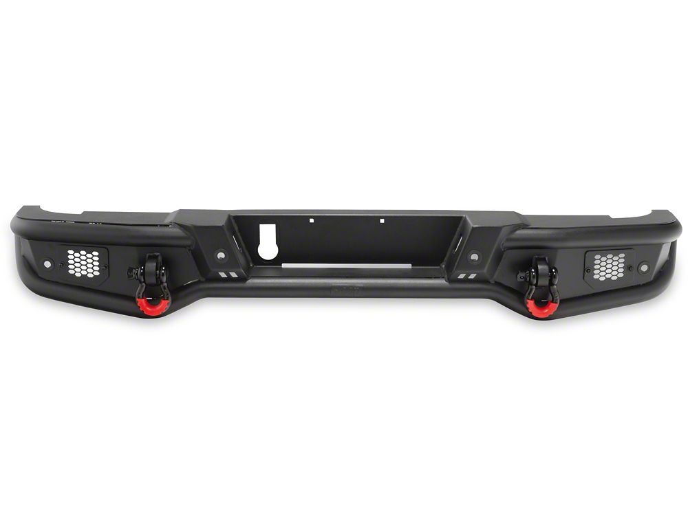 Jeep Licensed by RedRock HD Tubular Rear Bumper with Jeep Logo (20-25 Jeep Gladiator JT)