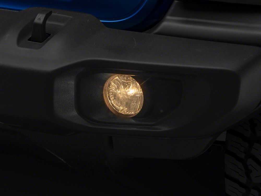 RedRock Fog Light Covers; Smoked (20-25 Jeep Gladiator JT Sport)