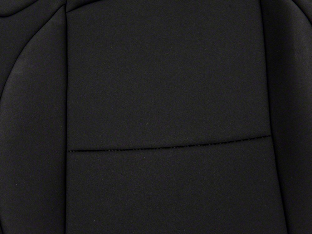 RedRock Custom Fit Front and Rear Seat Covers; Black (20-25 Jeep Gladiator JT)