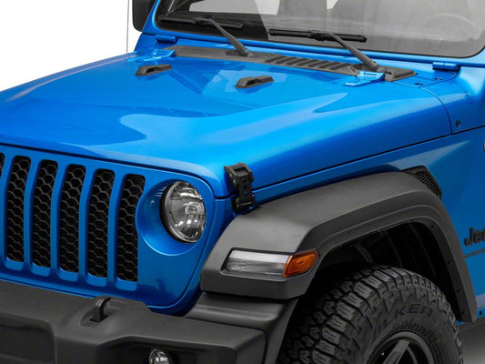 RedRock Billet Hood Catch Kit (20-25 Jeep Gladiator JT)