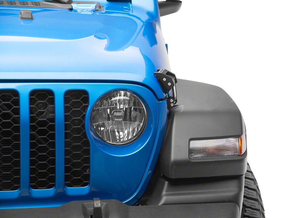 RedRock Billet Hood Catch Kit; Star (20-25 Jeep Gladiator JT)