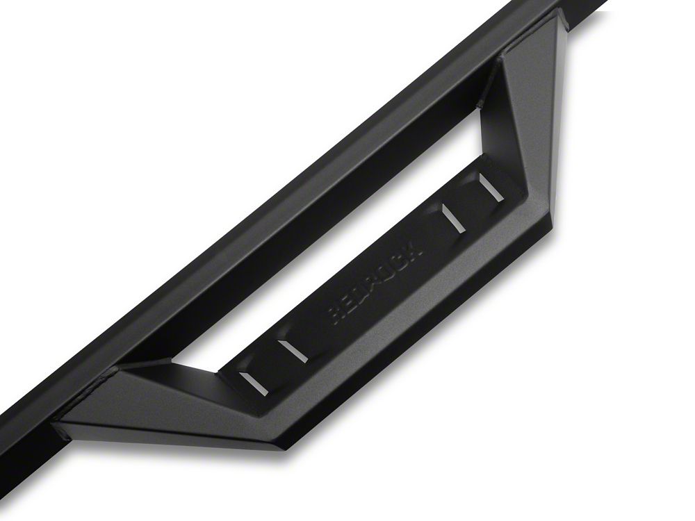 RedRock TC2 Drop Step Running Boards; Textured Black (20-25 Jeep Gladiator JT)