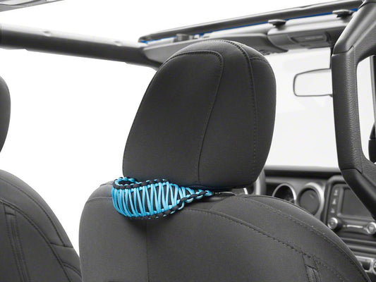 RedRock Headrest Grab Handles; Blue (20-25 Jeep Gladiator JT)