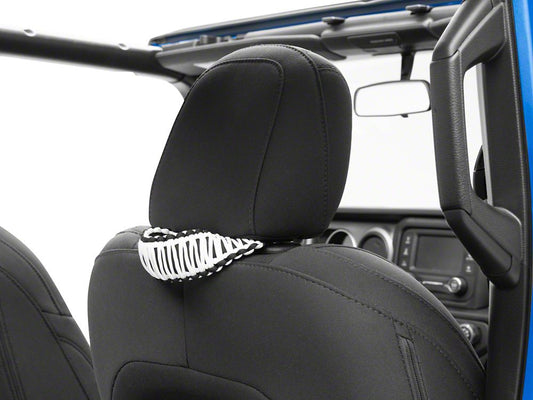 RedRock Headrest Grab Handles; White (20-25 Jeep Gladiator JT)