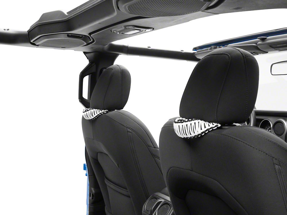 RedRock Headrest Grab Handles; White (20-25 Jeep Gladiator JT)