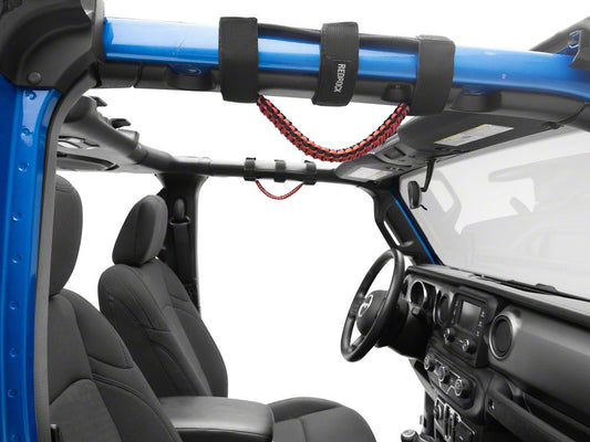 RedRock Paracord Grab Handles; Red (20-25 Jeep Gladiator JT)