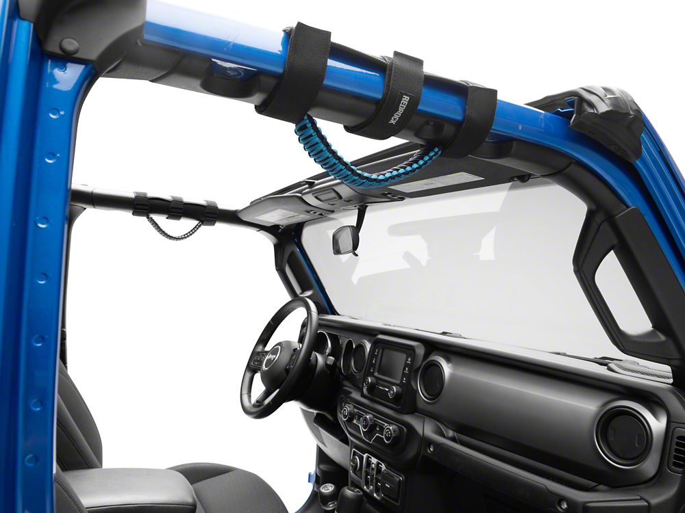 RedRock Paracord Grab Handles; Blue (20-25 Jeep Gladiator JT)