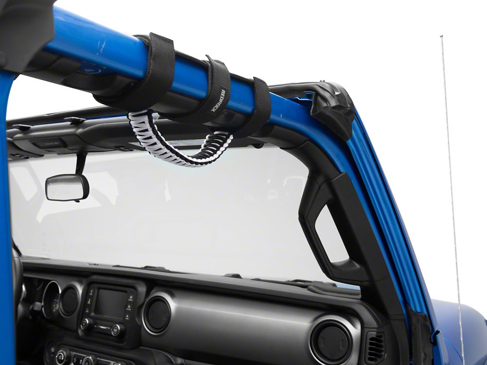 RedRock Paracord Grab Handles; White (20-25 Jeep Gladiator JT)