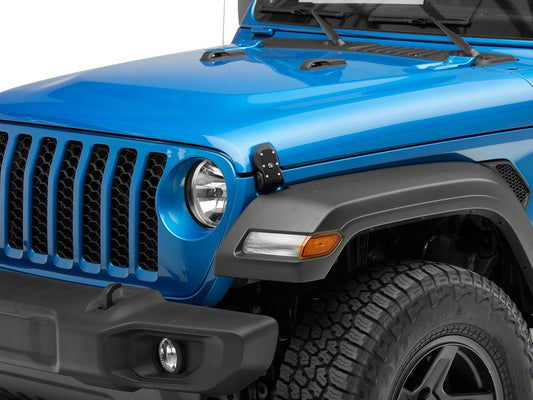 RedRock Locking Hood Catch Kit (20-25 Jeep Gladiator JT)