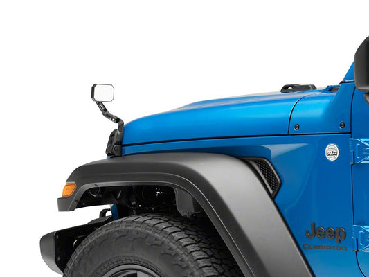 RedRock Hood Mounted Mirror Kit (20-25 Jeep Gladiator JT)