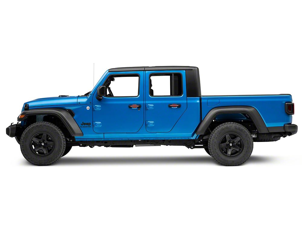 RedRock Door Handle Inserts; Red (20-25 Jeep Gladiator JT)