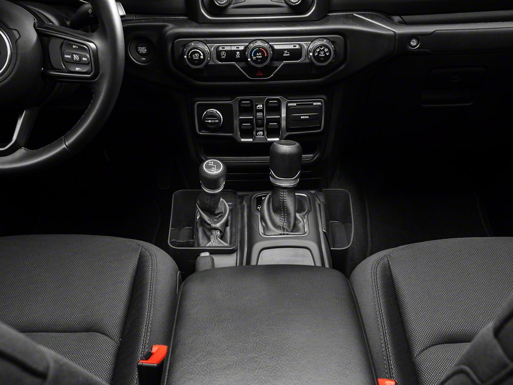 RedRock Console Side Storage Tray Kit (20-25 Jeep Gladiator JT)