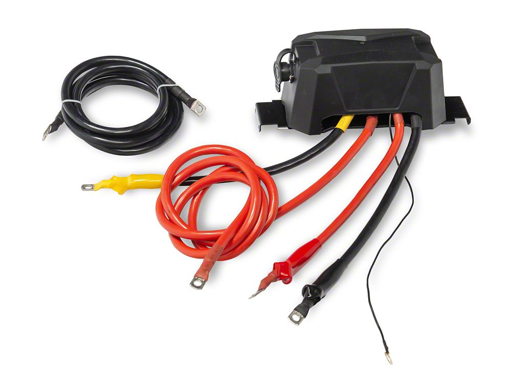 RedRock 12,500 lb. Winch with Synthetic Rope and Dual Control Unit (Universal; Some Adaptation May Be Required)