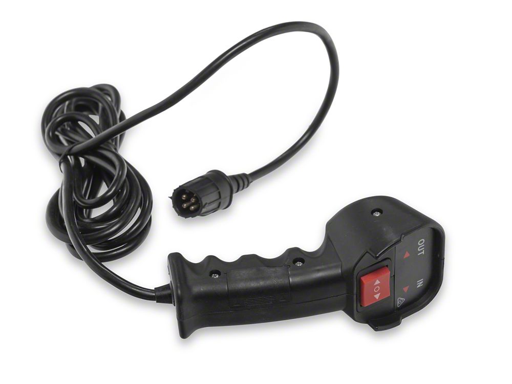 RedRock 12,500 lb. Winch with Synthetic Rope and Dual Control Unit (Universal; Some Adaptation May Be Required)