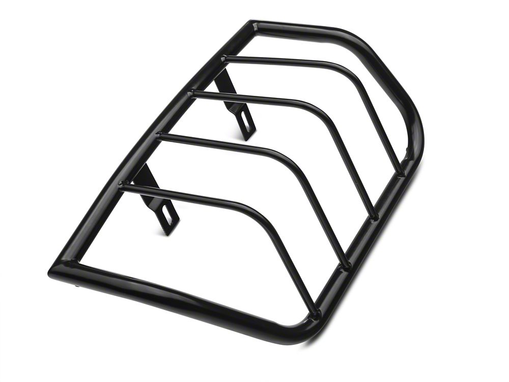 RedRock Tail Light Guards; Black (02-08 RAM 1500)