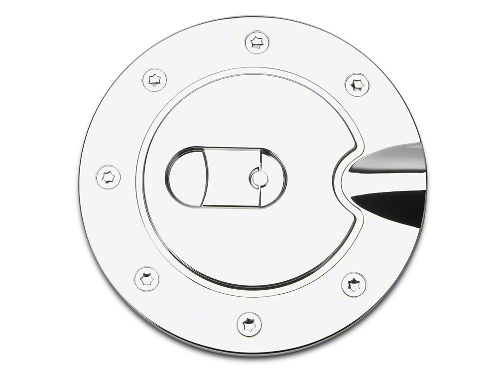 RedRock Fuel Door Cover; Chrome (09-14 RAM 1500)