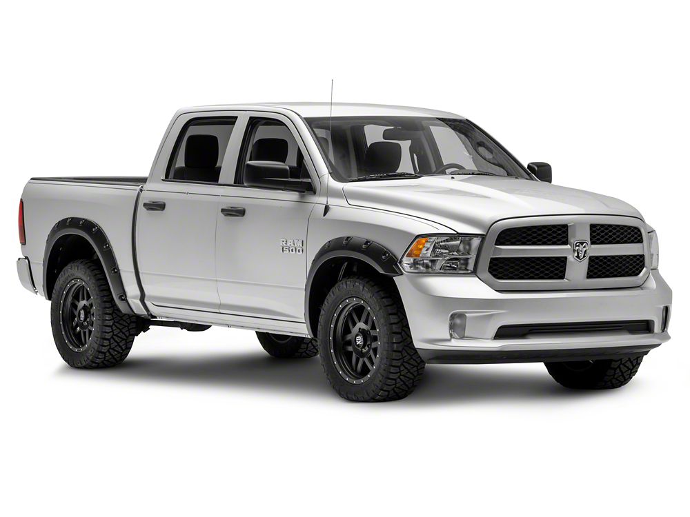 RedRock Pocket Style Fender Flares (09-18 RAM 1500, Excluding Rebel)