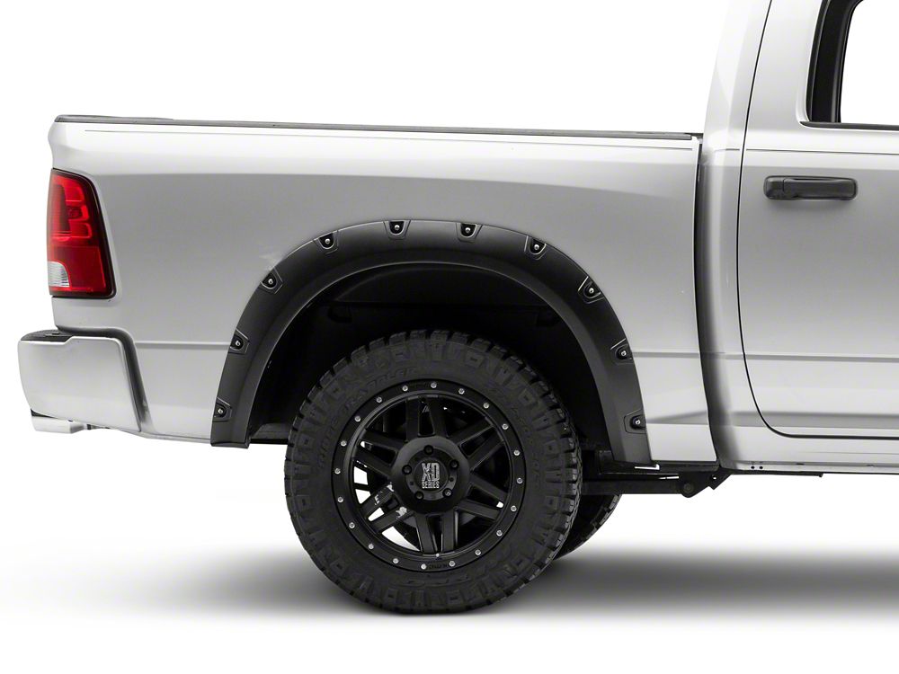 RedRock Pocket Style Fender Flares (09-18 RAM 1500, Excluding Rebel)