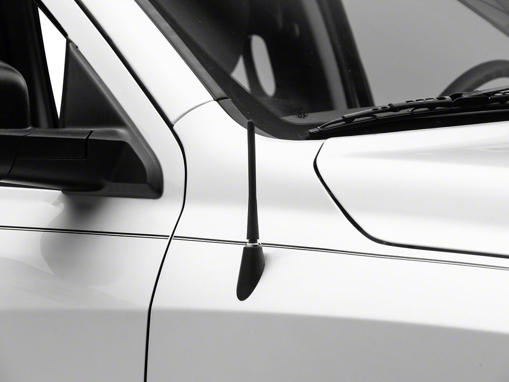 RedRock Off-Road Black Antenna; 6.50-Inch (94-25 RAM 1500)