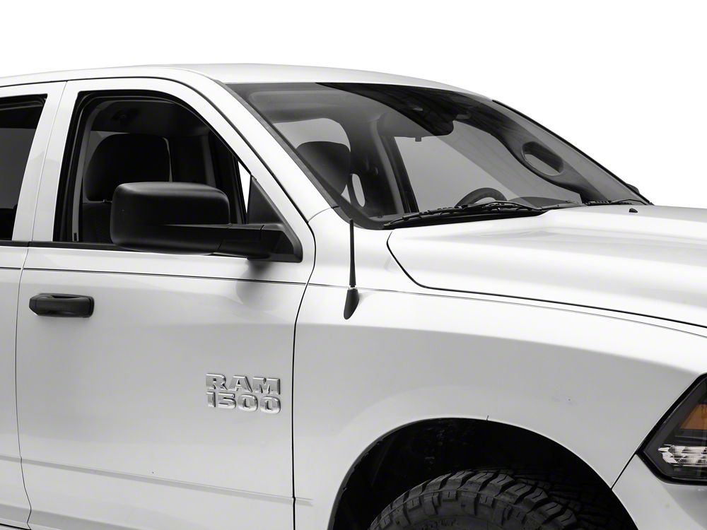 RedRock Off-Road Black Antenna; 6.50-Inch (94-25 RAM 1500)