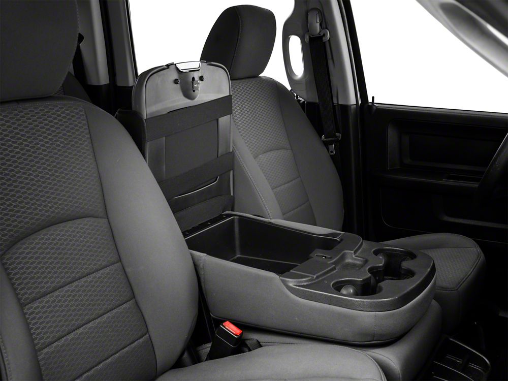 RedRock Center Console Arm Rest Cushion; Black (09-18 RAM 1500)