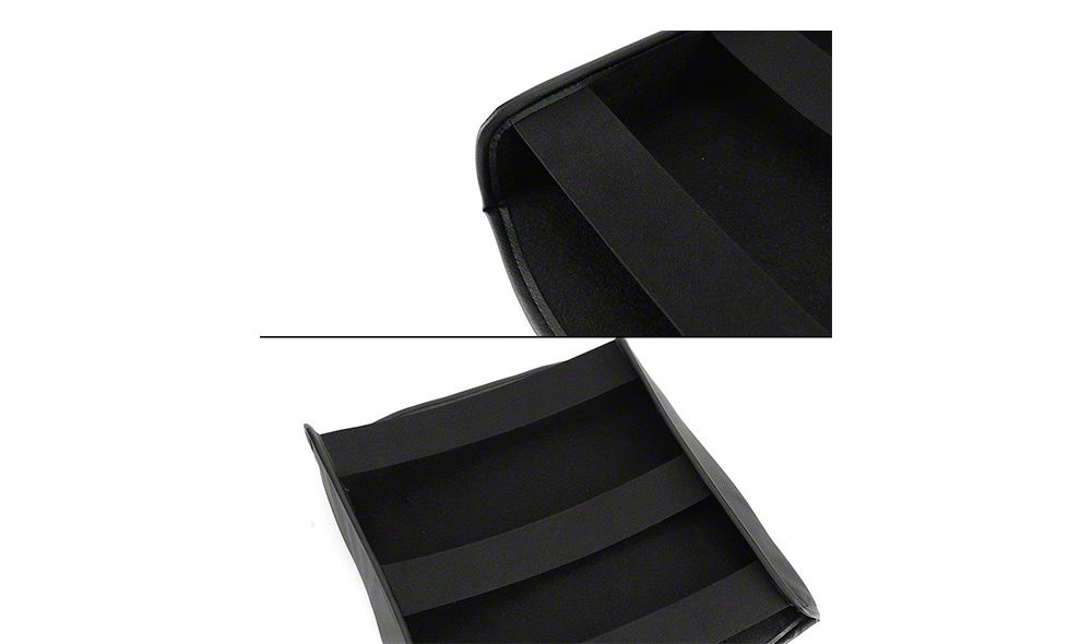 RedRock Center Console Arm Rest Cushion; Black (09-18 RAM 1500)