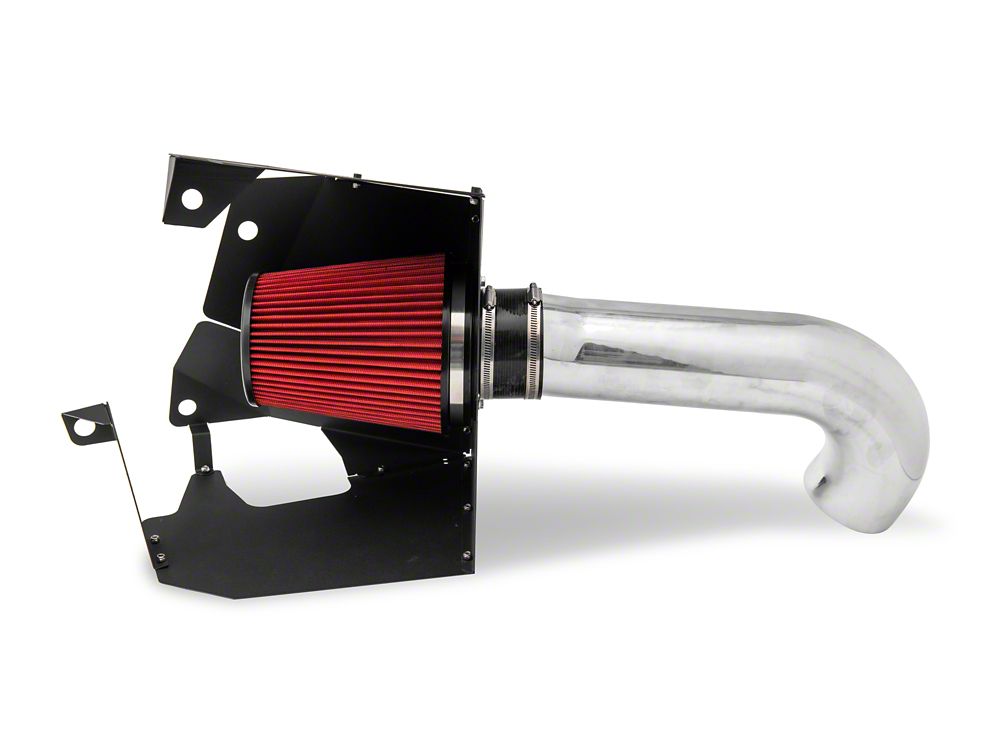 RedRock Cold Air Intake; Polished (19-24 5.7L RAM 1500)