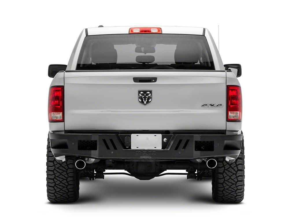 RAM Licensed by RedRock Adventure Series Rear Bumper (09-18 RAM 1500 w/ Factory Dual Exhaust)