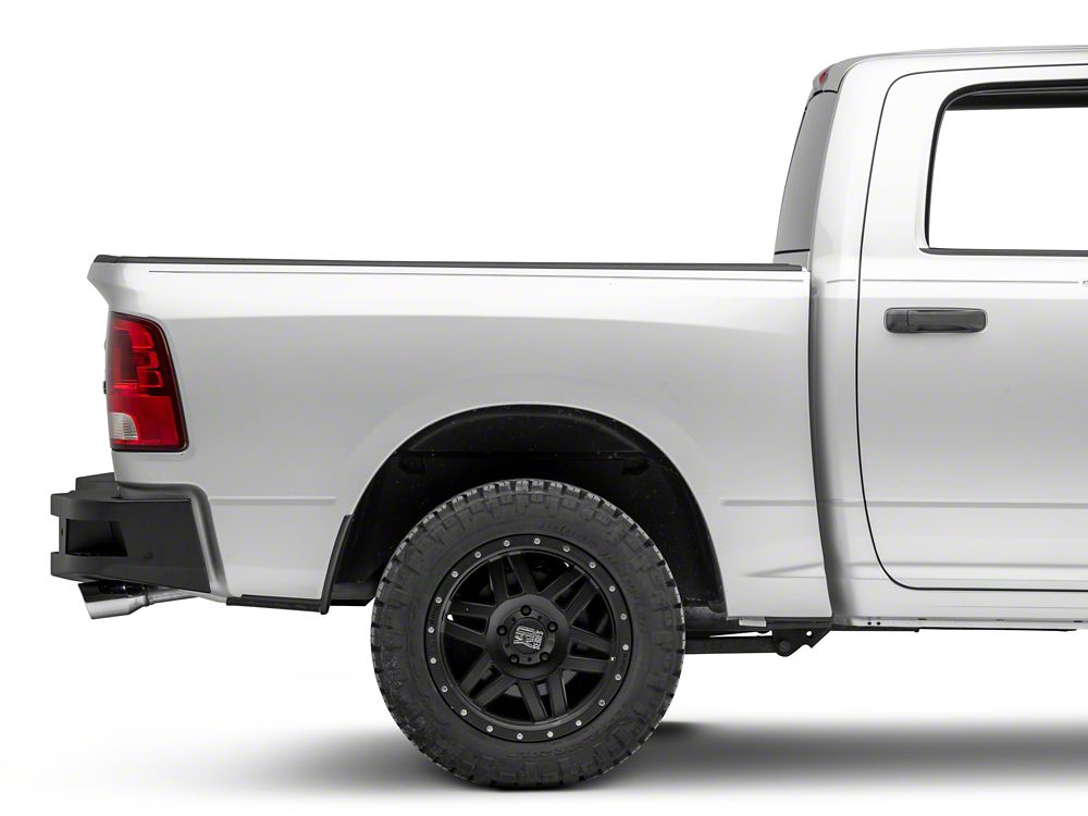 RAM Licensed by RedRock Adventure Series Rear Bumper (09-18 RAM 1500 w/ Factory Dual Exhaust)