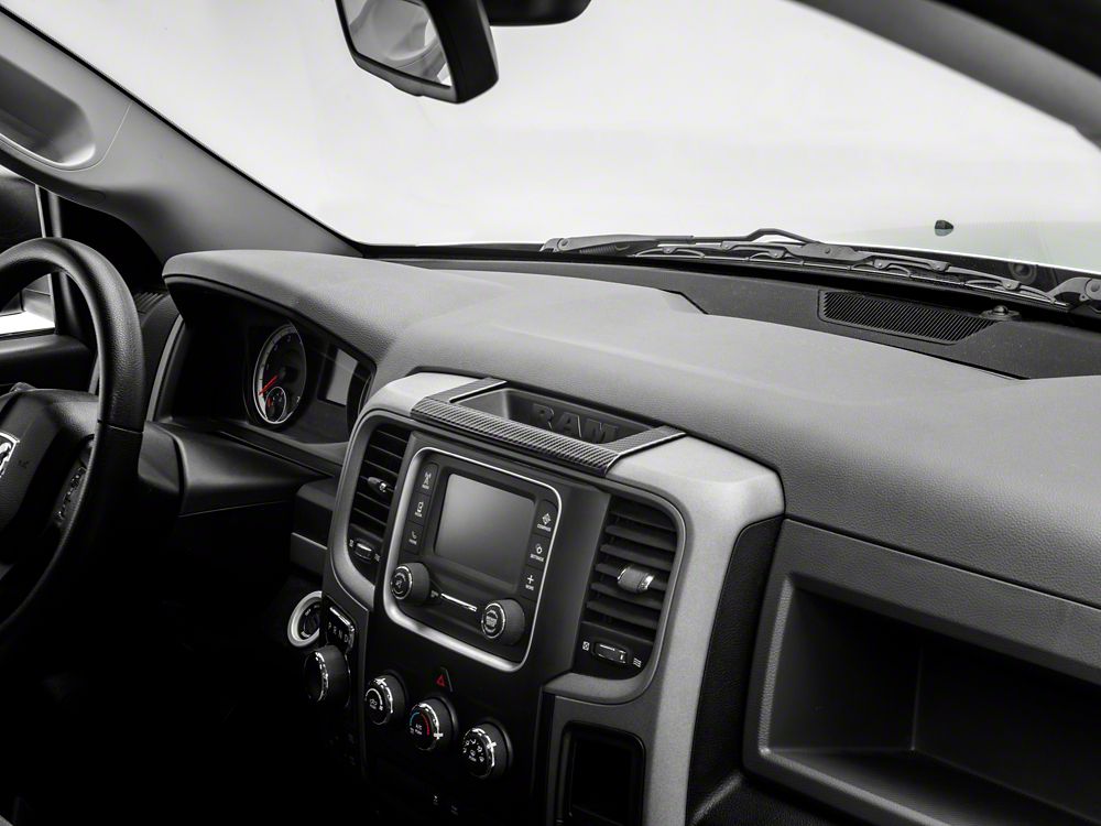 RedRock Dashboard Storage Trim; Carbon Fiber (09-18 RAM 1500)
