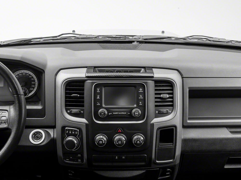 RedRock Dashboard Storage Trim; Carbon Fiber (09-18 RAM 1500)