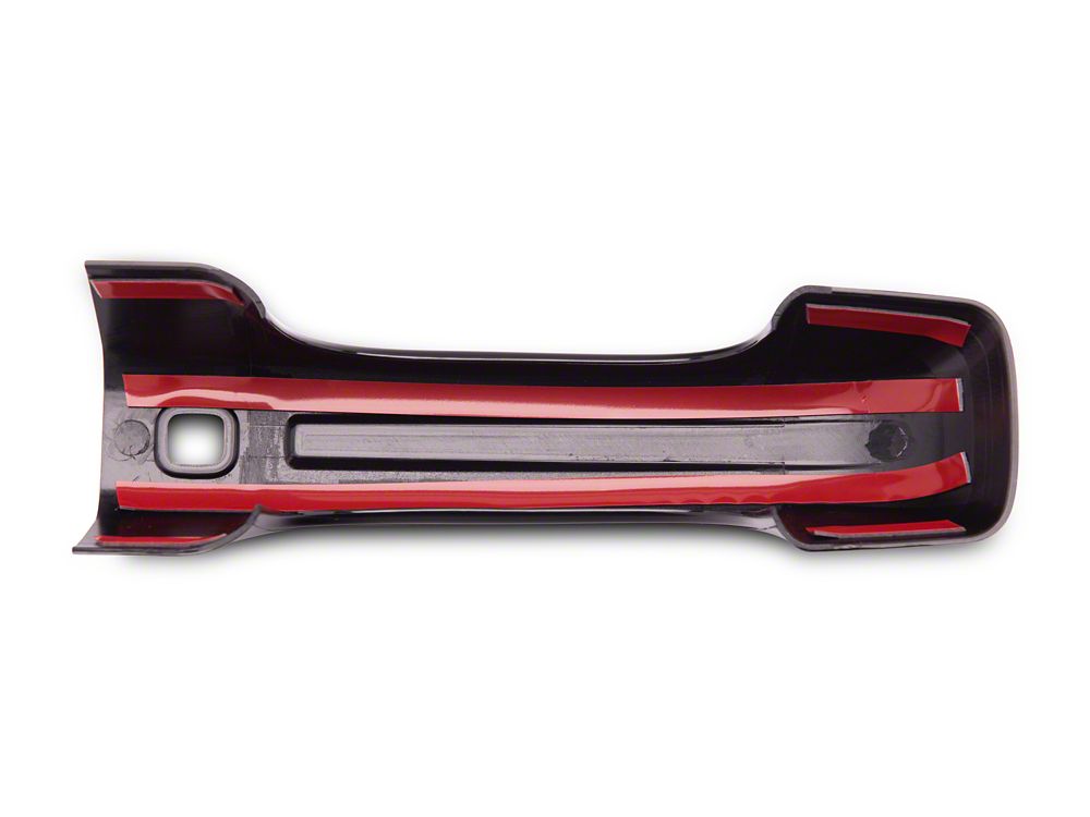 RedRock Door Handle Covers; Black (19-25 RAM 1500 w/ Passive Entry)