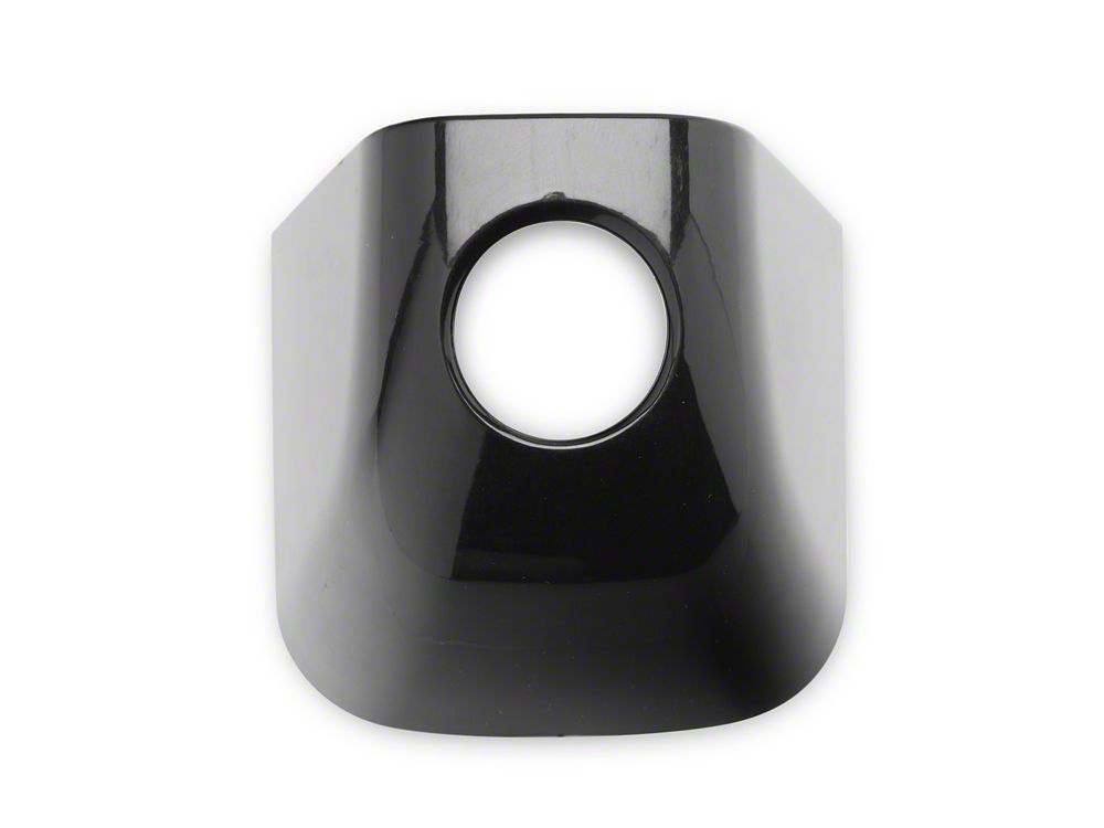 RedRock Door Handle Covers; Black (19-25 RAM 1500 w/ Passive Entry)