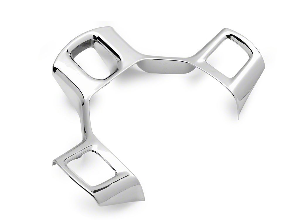 RedRock Steering Wheel Trim; Chrome (09-18 RAM 1500)